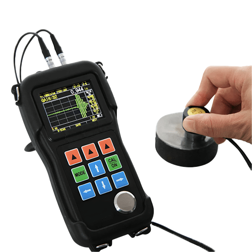 GAOTEK4-2.png Acoustic Testing Pro Dual Element Screen Ultrasonic Thickness Gauge