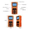 Acoustic Testing Pro Portable CO H2S O2 Ex(LEL) 4 Gases Detector