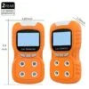 Acoustic Testing Pro Portable Multi Gas Detector 4 Gas Monitor with Micro Clip