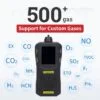 Acoustic Testing Pro High Sensitive Ex-proof Portable Combustible, H2S, CO, O2 4 in 1 Handheld Rechargeable Industrial Multi-Function Gas Detector