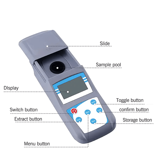 Acoustic Testing Pro Electronic Portable Turbidimeter