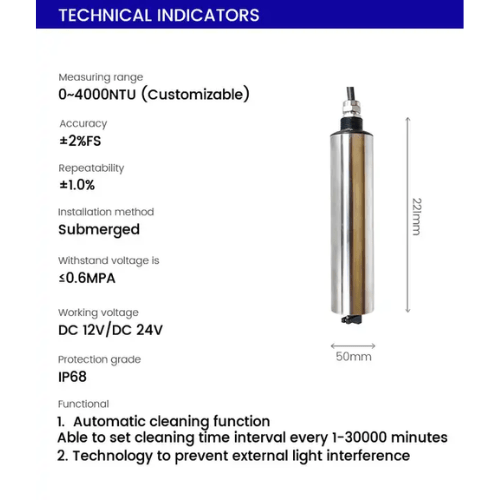Acoustic Testing Pro Portable Turbidity Meter