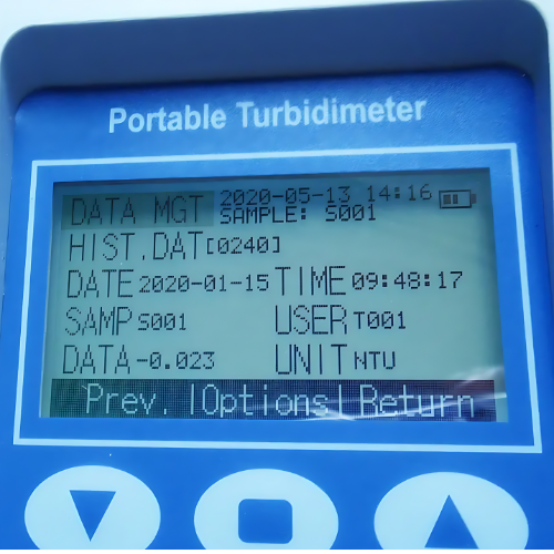 Acoustic Testing Pro Portable Turbidimeter