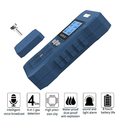 Acoustic Testing Pro Portable Multi Gas Detector