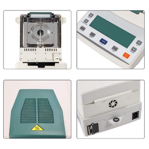 Acoustic Testing Pro PLC Accuracy Plastic Pellet Halogen Heater Silica Plastic Particles Moisture