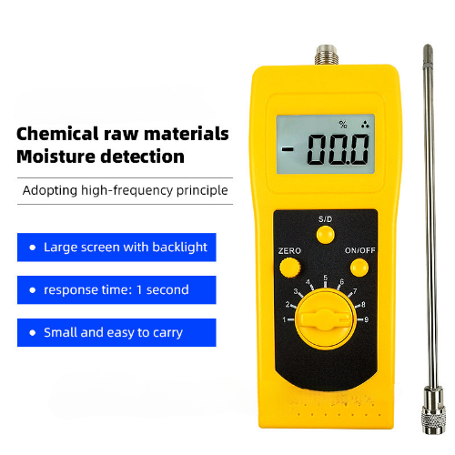 Acoustic Testing Pro Chemical Powder Moisture Meter Feed Coal Hygrometer