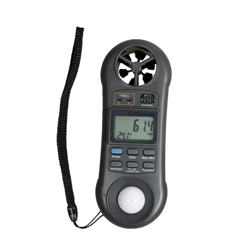 Acoustic Testing Pro Environmental Quality Meter Wind Speed Air Volume and Hygrometer