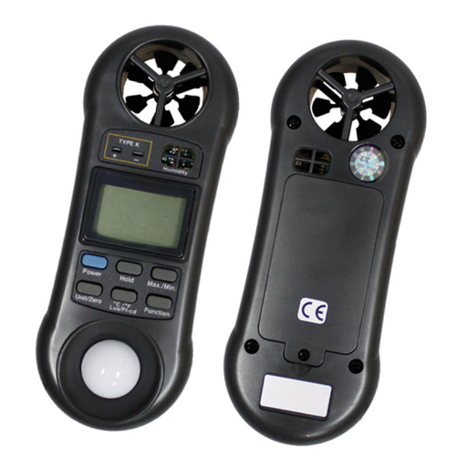Acoustic Testing Pro Environmental Quality Meter Wind Speed Air Volume and Hygrometer