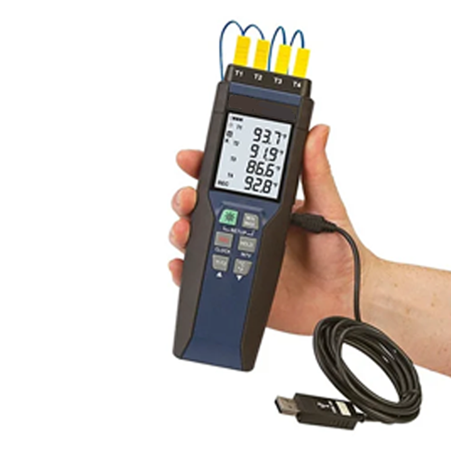 Acoustic Testing Pro 4-Channel Digital Temperature Data Logger