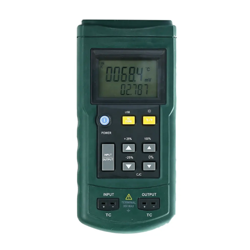 Acoustic Testing Pro Thermocouple Calibrator with Temperature Select