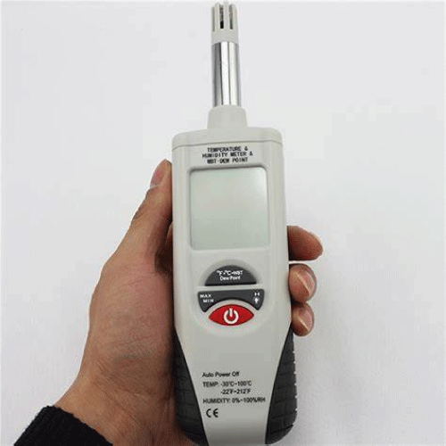 Acoustic Testing Pro Digital Thermometer Hygrometer Humidity Tester