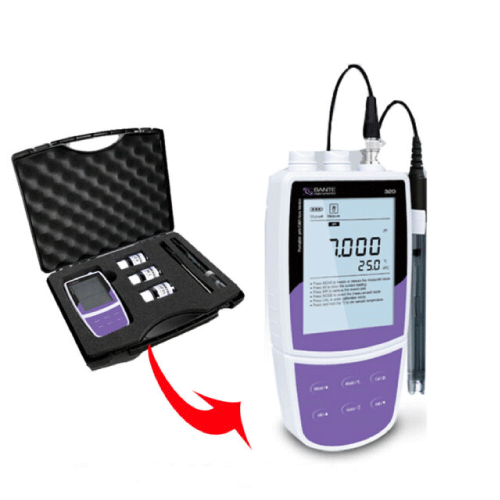 Acoustic Testing Pro All-in-one Portable Digital pH Meter Pen and Pocket Tester - High accuracy at 0.1 pH