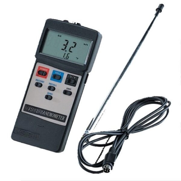 p1.jpg High-Precision Anemometer with Temperature Sensor - Acoustic Testing Pro