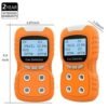 Acoustic Testing Pro Portable Multi Gas Detector 4 Gas Monitor with Micro Clip