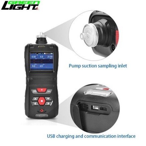 Acoustic Testing Pro Portable Five-in-One Toxic and Harmful Gas Detector Multi Gas Detector