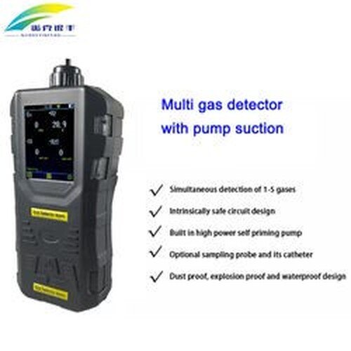 Acoustic Testing Pro Portable Oxygen 4-in-1 Multi Gas Detector with Pump Detector