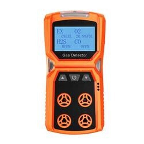 Acoustic Testing Pro Portable CO H2S O2 Ex(LEL) 4 Gases Detector