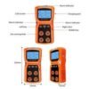 Acoustic Testing Pro Portable CO H2S O2 Ex(LEL) 4 Gases Detector